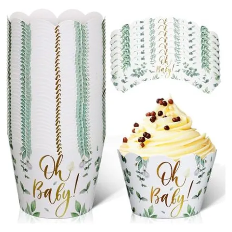 Hoolerry Oh Baby Cupcake Wrappers