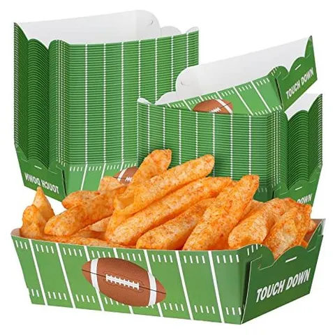 Hoolerry Themed Paper Food Trays – Field Style