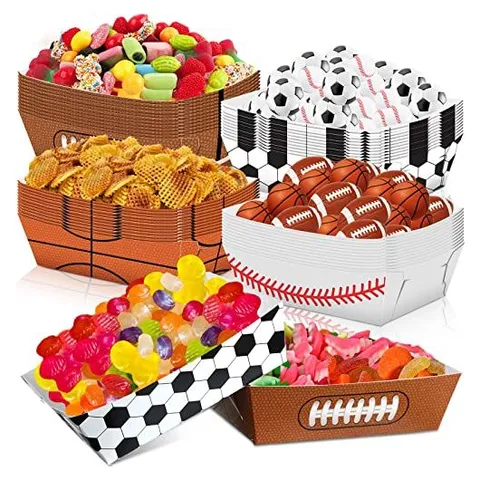 Hoolerry Themed Paper Food Trays