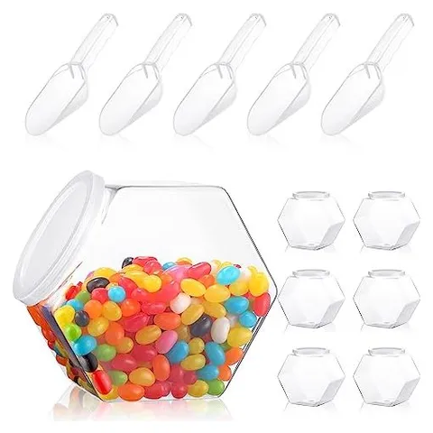 Hoolerry Candy Bowls & Jars with Scoops