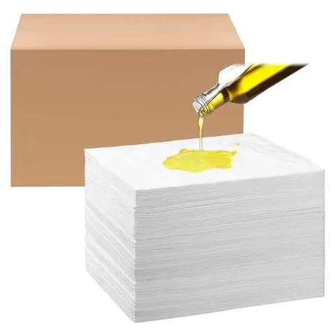Hoolerry Oil Absorbent Spill Pads – White