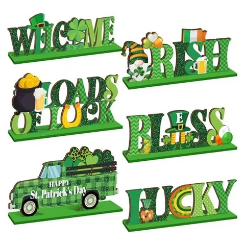 Hoolerry St. Patrick’s Day Table Signs