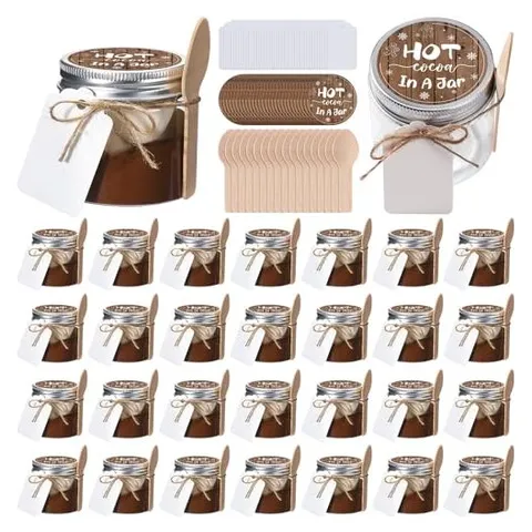 Hoolerry Hot Chocolate Favor Jars