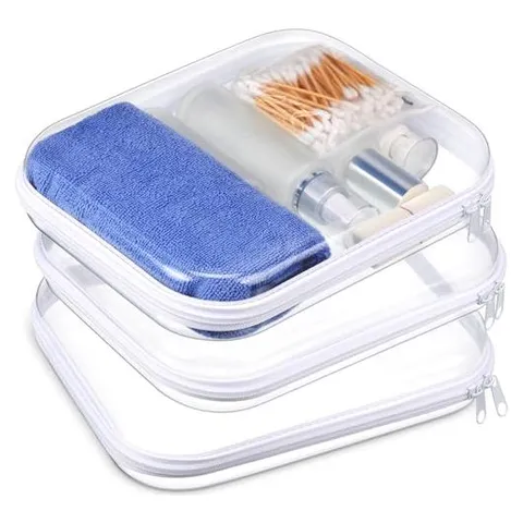 Hoolerry Hard Clear Zipper Cases