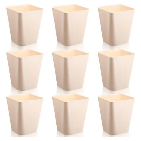 Hoolerry Small Trash Cans, 2 Gallon – Khaki