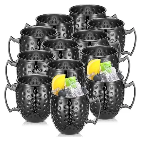 Hoolerry Moscow Mule Mugs – Black