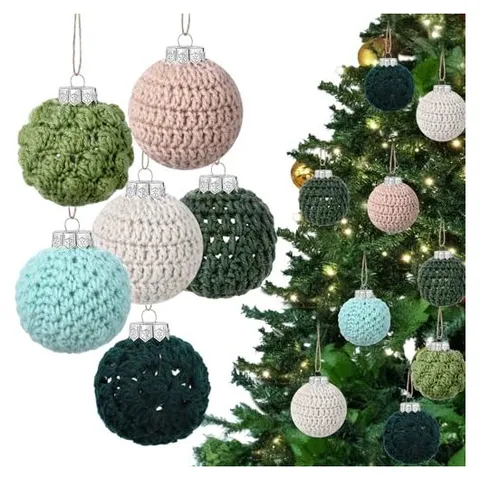 Hoolerry Crochet Christmas Ornaments